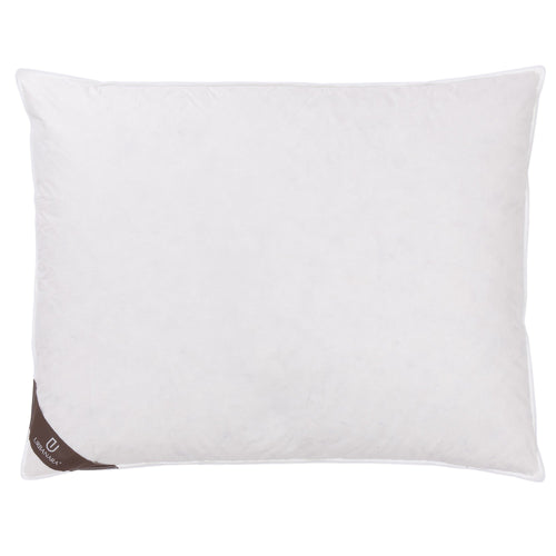 Kopfkissen Trige, Weiß, 80% Gänsefedern & 20% Gänsedaunen & 100% Baumwolle | Hochwertige Wohnaccessoires