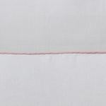 Kissenbezug Alvalade, Hellgrau & Zartrosa, 100% Leinen | Hochwertige Wohnaccessoires