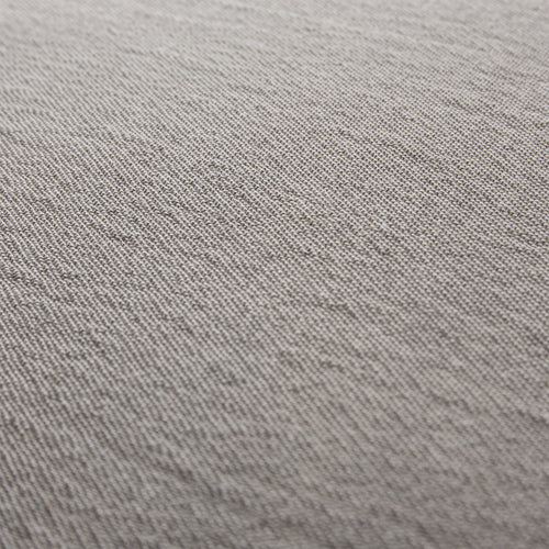 Kissenhülle Anaba Grau & Naturweiß, 100% Baumwolle | Hochwertige Wohnaccessoires