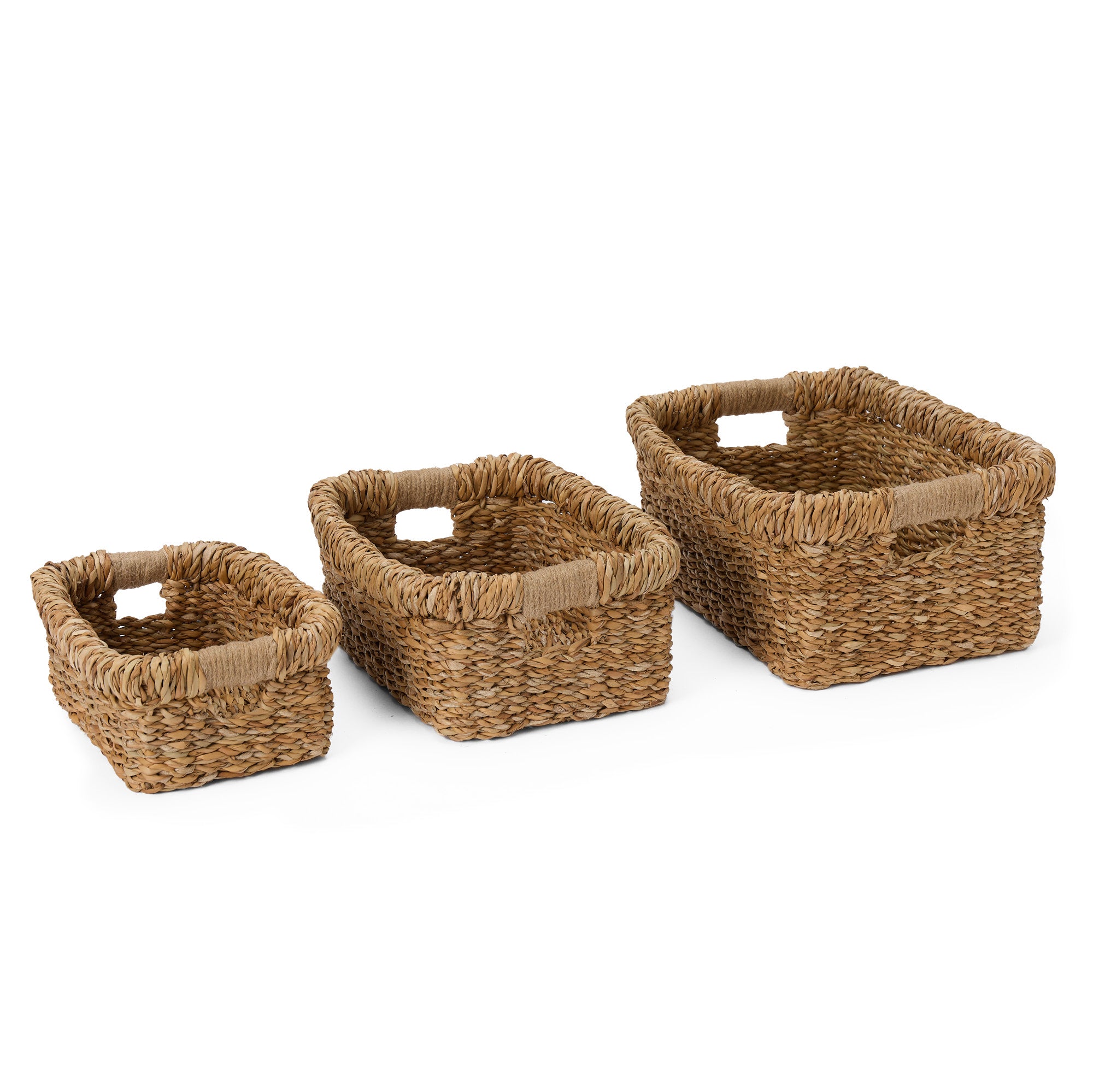 natur körbe aufbewahrung Seegraskorb-Set Kasba, Natur, 100% Seegras