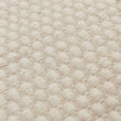 Teppich Kolong Eierschale, 100% Schurwolle | Hochwertige Wohnaccessoires