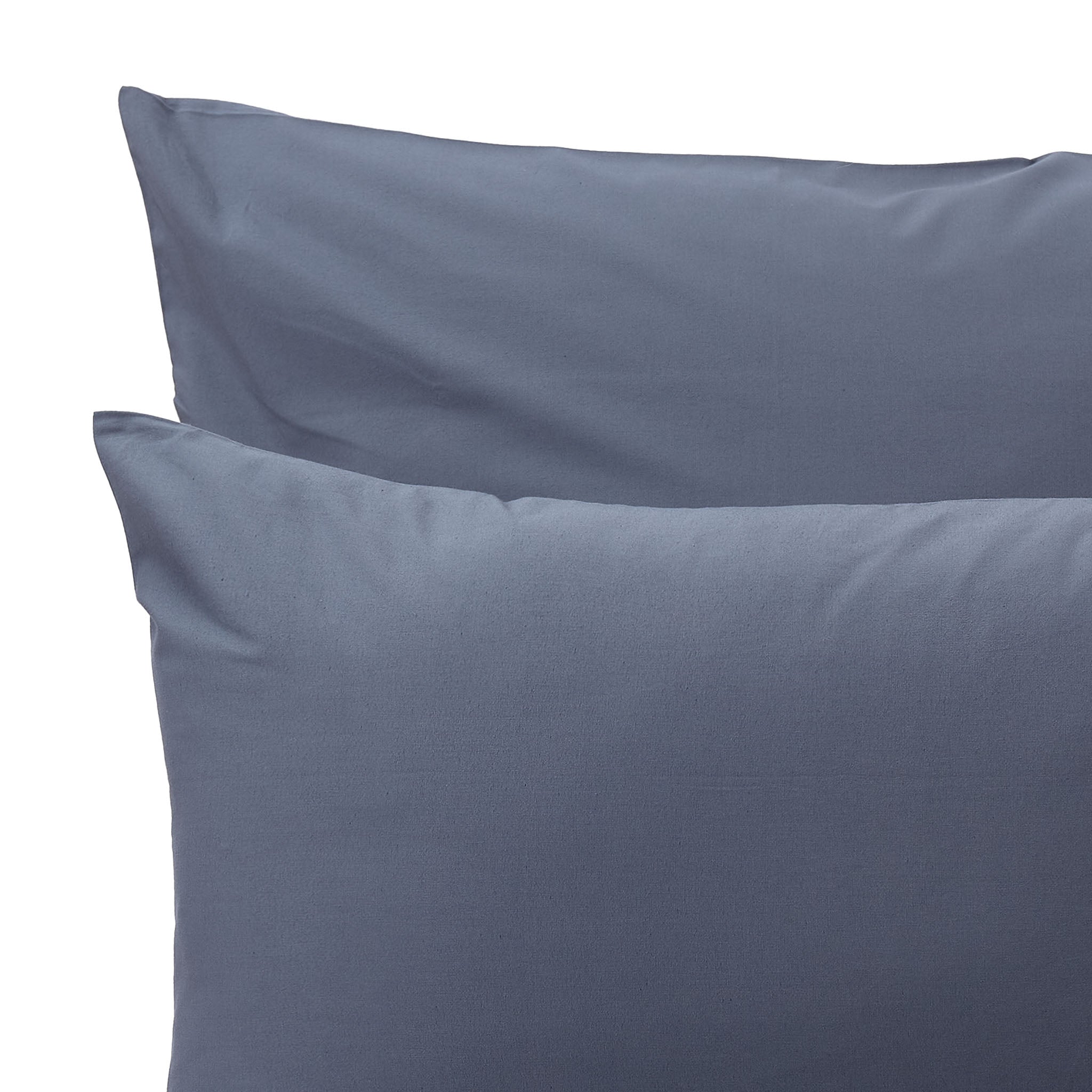 Bettwäsche-Set Mata, Dunkles Blaugrau, 100% Baumwolle