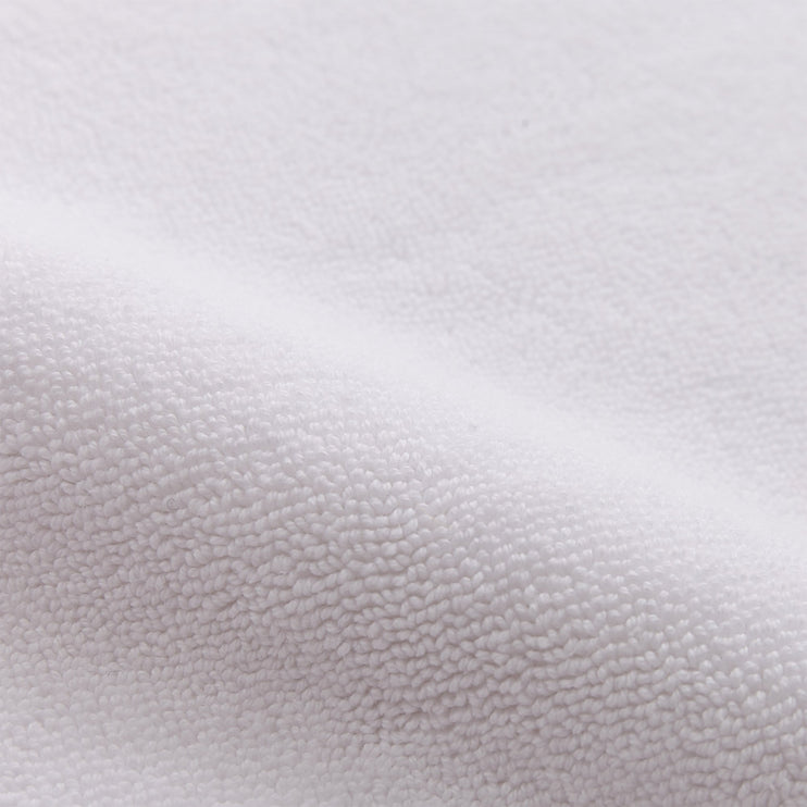 Badematte Merouco, Weiß, 100% Bio-Baumwolle | Hochwertige Wohnaccessoires