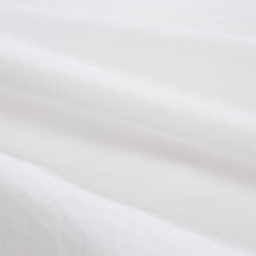 Perkal-Bettwäsche Moledo Weiß, 100% Bio-Baumwolle | Hochwertige Wohnaccessoires