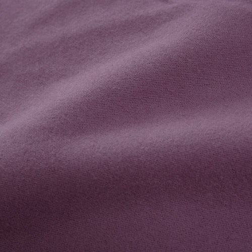 Montrose Flannel Pillowcase aubergine, 100% cotton | Find the perfect flannel bedding