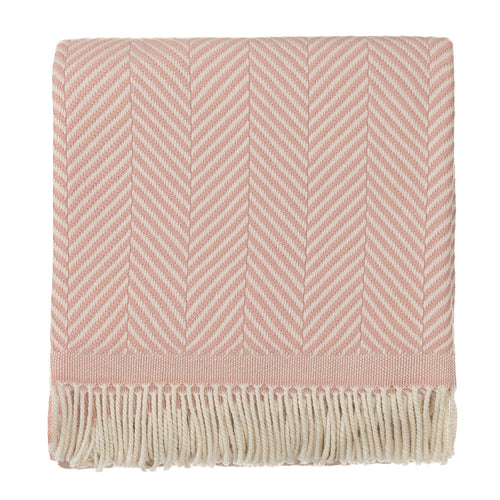 Salla Wool Blanket rouge & cream, 100% new wool