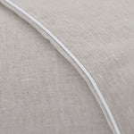 Leinen-Bettwäsche Tercia in Natur & Weiß aus 100% Leinen | Entdecken Sie unsere schönsten Wohnaccessoires