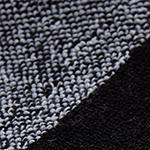 Badematte Ventosa, Schwarz & Weiß, 100% Bio-Baumwolle | Hochwertige Wohnaccessoires