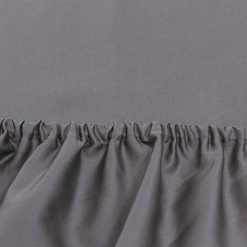 Boxspring-Spannbettlaken Vivy in Grau | Schöne Ideen für Ihr Zuhause | URBANARA