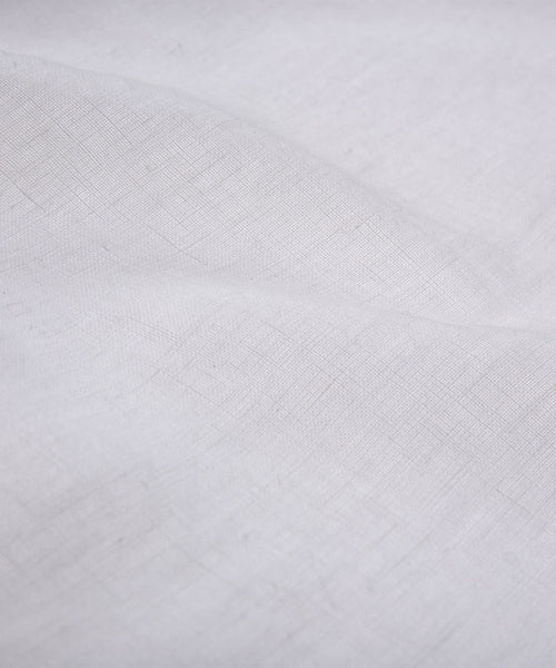 Laiar Tischdecke 100% Leinen Reines Weiß