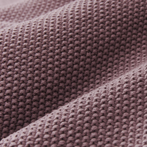 Baumwolldecke Antua [Dunkles Taupe]