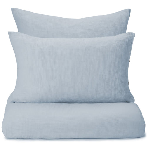 Musselin-Bettwäsche-Set Trofa [Helles Nebelblau]