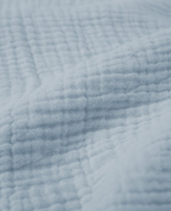Musselin-Bettwäsche-Set Trofa [Helles Nebelblau]