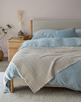 Baumwolldecke Anuda [Natur]