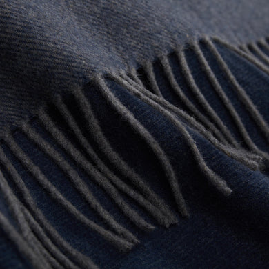 Kaschmirdecke Sorana [Dunkles Blaugrau]