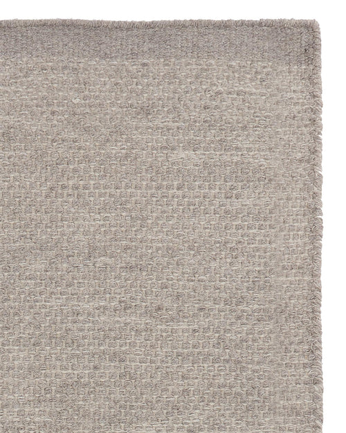 Wollteppich Kolong [Steingrau-Melange/Eierschale]