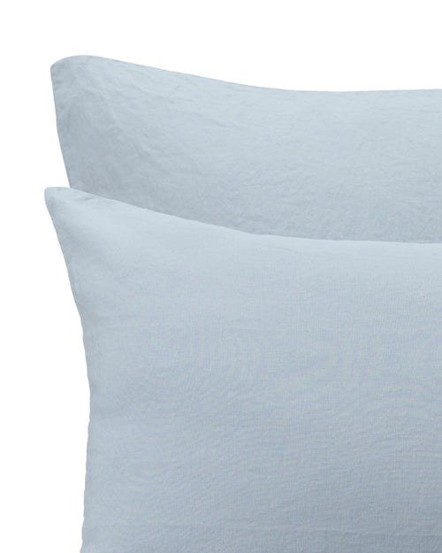 Leinen-Bettwäscheset Mafalda Nova [Helles Nebelblau]