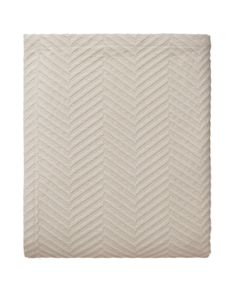 Baumwoll-Tagesdecke Lixa [Beige]