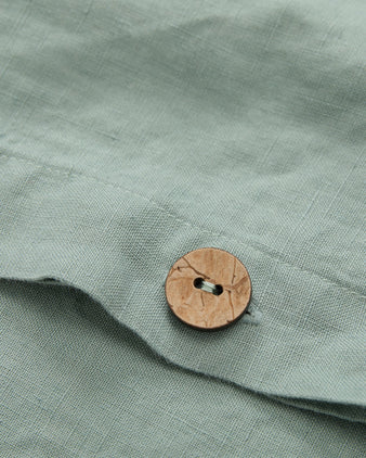 Leinen-Bettbezug Mafalda [Salbeigrün]