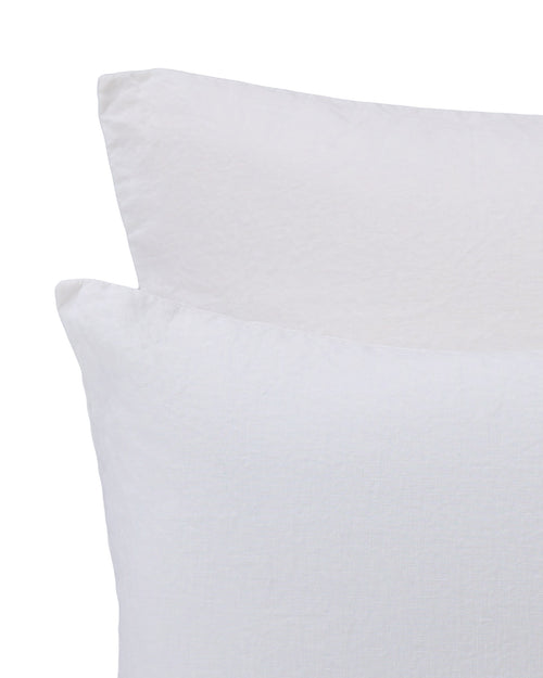 Leinenbettwäsche-Set Mafalda [Weiß]