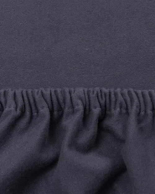 Flanell-Spannbettlaken Montrose [Grau]