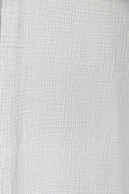 Musselin-Vorhang Trofa (2er-Set) [Weiß]