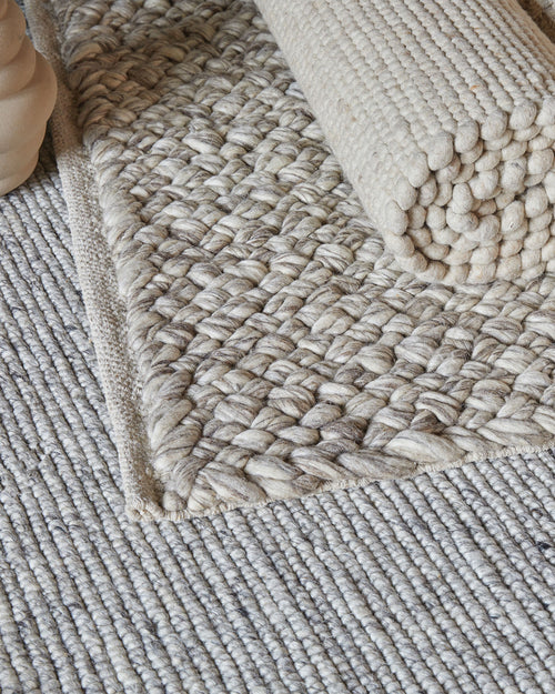 Teppich Jindas [Silbergrau]