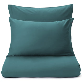 Satin-Bettwäsche-Set Oufeiro [Helles Petrol]