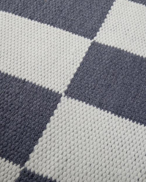 Outdoor-Teppich Iniola [Blaugrau & Weiß]