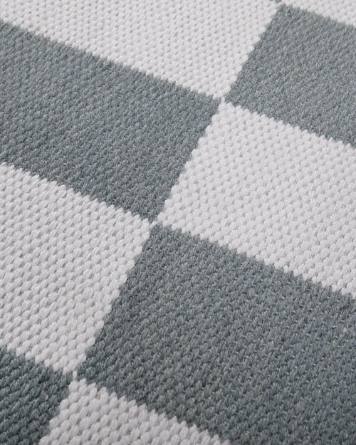 Outdoor-Teppich Iniola [Grüngrau & Weiß]