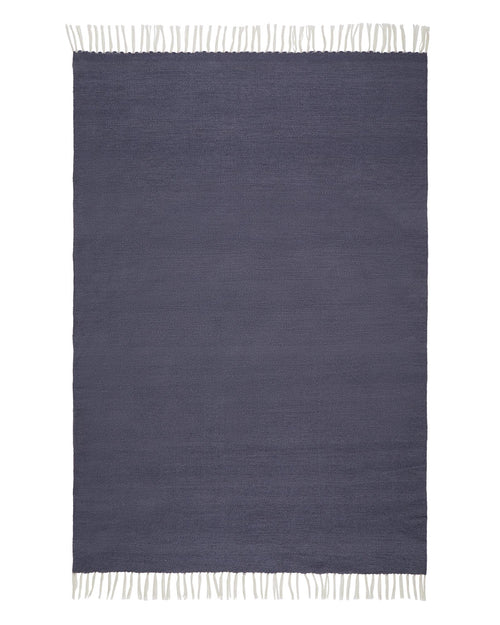 Waschbarer Teppich Udaka [Blaugrau]