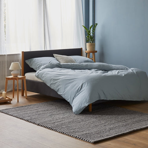 Perkal-Kissenbezug Perpignan [Grüngrau]