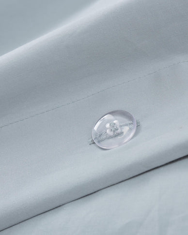 Perkal-Kissenbezug Perpignan [Grüngrau]