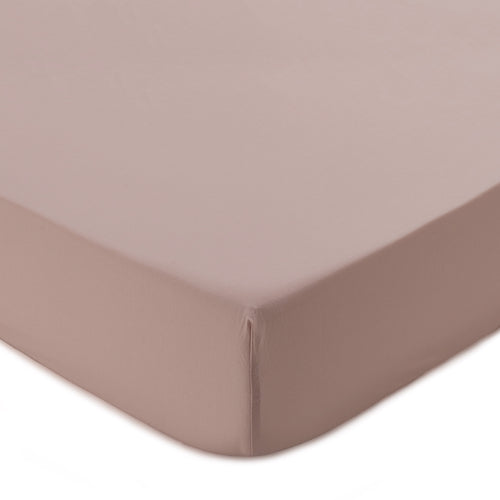 Perkal-Spannbettlaken Perpignan [Altrosa]