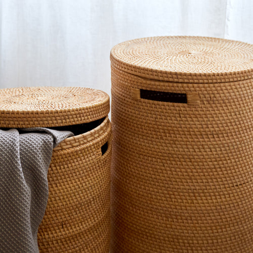 Rattan-Wäschekorb Seseh [Natur]