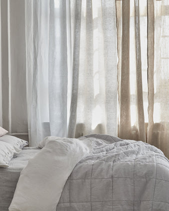 Tagesdecke Karlay [Hellgrau]