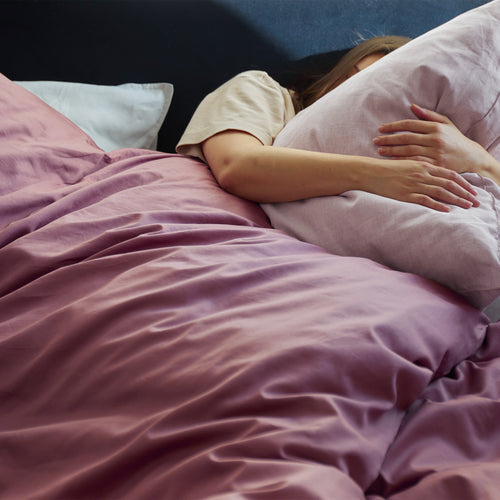 Satin-Bettwäsche-Set Oufeiro [Dunkles Taupe]