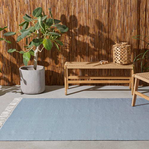 Outdoor-Teppich Udaka [Eisblau]
