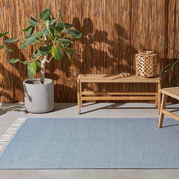 Outdoor-Teppich Udaka [Eisblau]