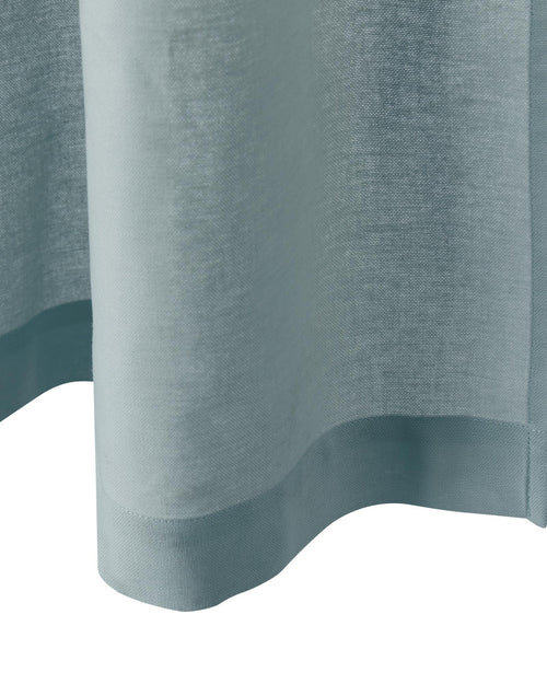 Baumwollvorhang Solana (2er-Set) [Helles Grüngrau]