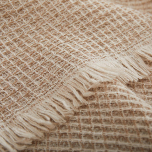 Merinodecke Raiana [Beige & Natur]