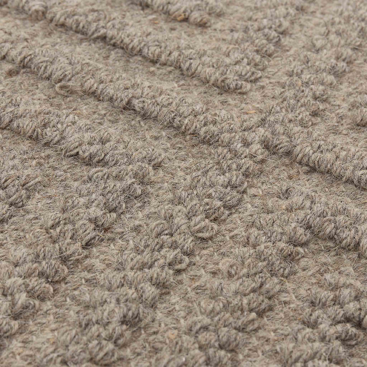 Teppich Barod in Steingrau aus 100% Wolle | Entdecken Sie unsere schönsten Wohnaccessoires