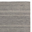 Teppich Patan Grau-Melange, 80% Wolle & 20% Bio-Baumwolle