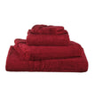 Handtuch Alvito, Dunkelrot, 100% Zero-Twist Baumwolle