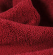 Handtuch Alvito, Dunkelrot, 100% Zero-Twist Baumwolle | Hochwertige Wohnaccessoires