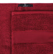 Handtuch Alvito, Dunkelrot, 100% Zero-Twist Baumwolle | URBANARA Baumwoll-Handtücher
