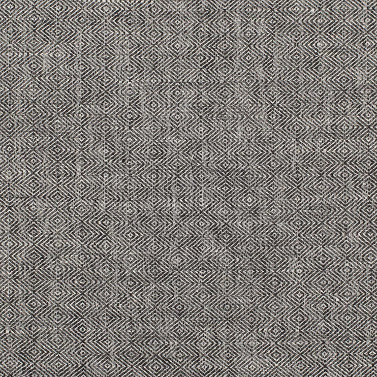Tischset Zarasai, Schwarz & Weiß, 100% Leinen | URBANARA Tischsets