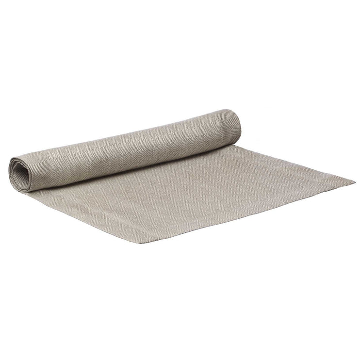 Tischdecke Zarasai [Weiß/Natur]
