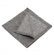 Tischdecke Zarasai, Schwarz & Weiß, 100% Leinen | Hochwertige Wohnaccessoires