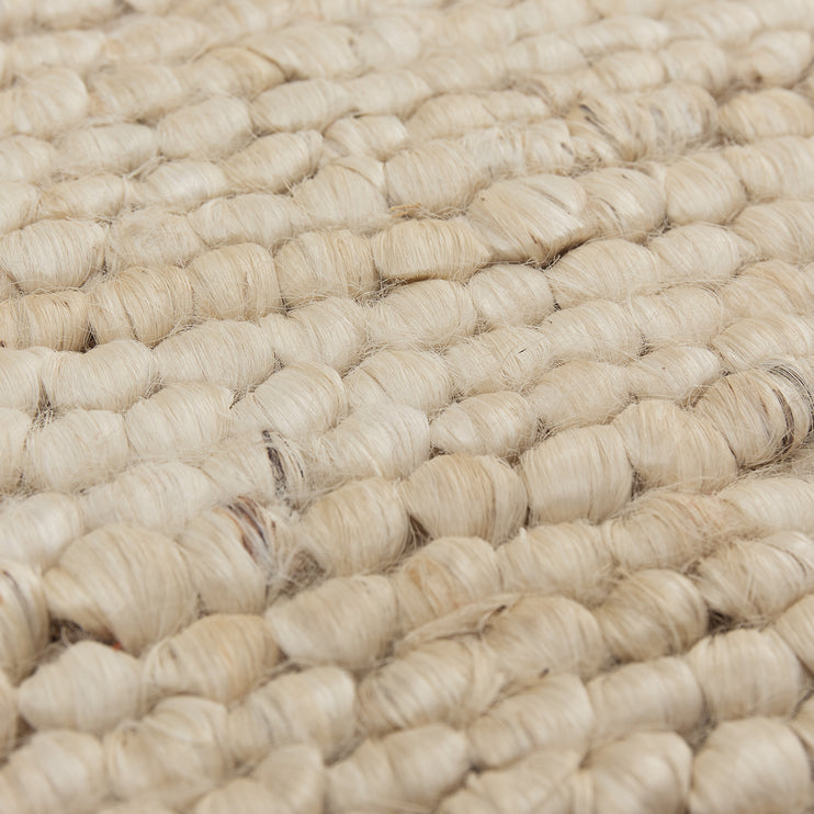Läufer Salaya Elfenbein, 90% Jute & 10% Baumwolle | Hochwertige Wohnaccessoires